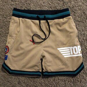 Shoe Palace x Top Gun Movie Promo Logo Mesh Men's Gym Shorts Medium